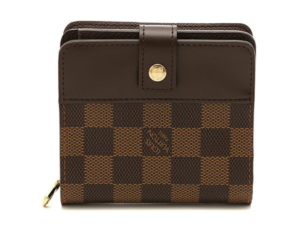 LOUIS VUITTON Wallet Accessories Compact Zip Damier